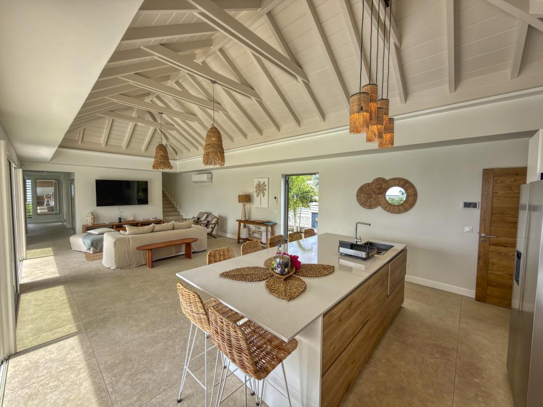 16.Location Villa piscine vue mer St François Guadeloupe_Cuisine